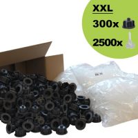 Ein Set für große Herausforderungen - das XXL-Set Tiramisu Nivelliersystem - jetzt zum Vorteilspreis kaufen bei tiramisu-leveler.com